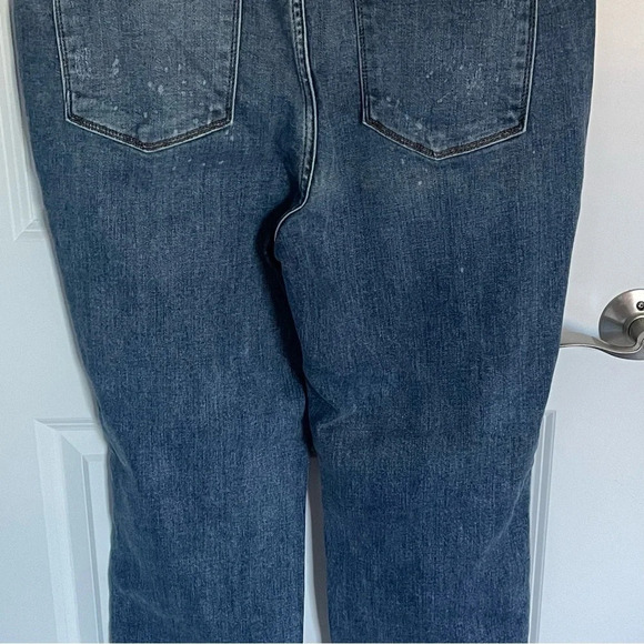 Judy Blue High Rise Bleach Splash Boyfriend Jeans/Blue - 29738 - Picture 12 of 16